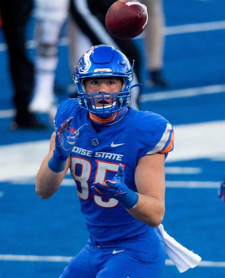 Former Boise State tight end John Bates